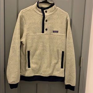 Patagonia Woolyester Button Fleece (barely worn)